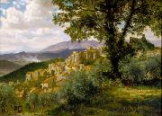 Albert Bierstadt Olevano Germany oil painting artist
